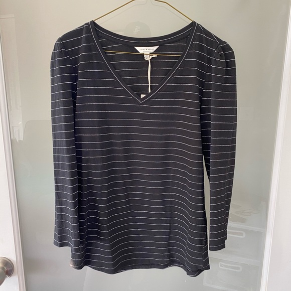 Lucky Brand Puff sleeve top - Picture 1 of 4